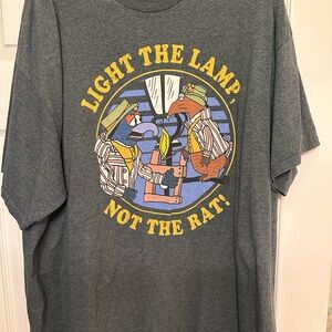 Muppets Christmas Carol Christmas Dark Gray Heavy Cotton T-Shirt